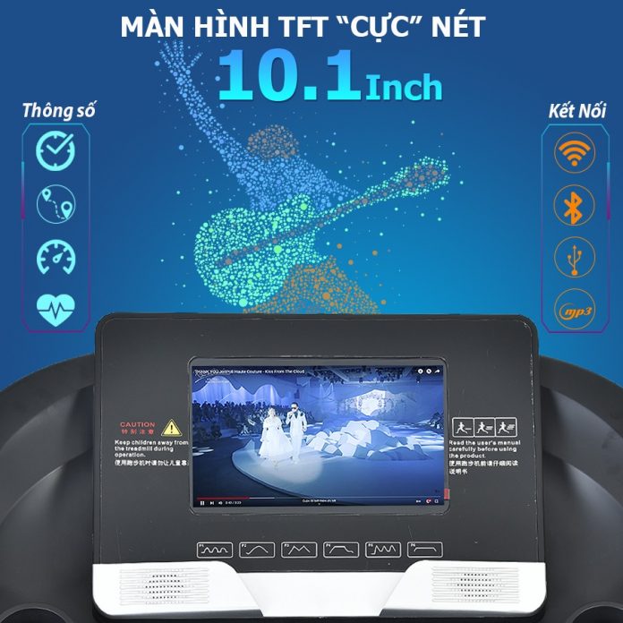 Máy chạy bộ điện đa năng