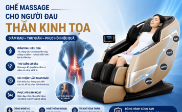 ghế massage cho người đau thần kinh tọa