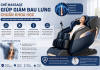 Ghế massage giúp giảm đau lưng chuẩn khoa học