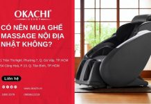 có nên mua ghế massage nhật nội địa không