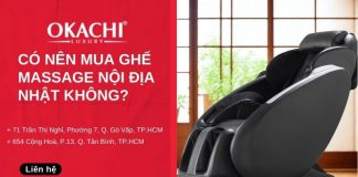 Có Nên Mua Ghế Massage Nhật Nội Địa Không? Chuyên Gia Giải Đáp có nên mua ghế massage nhật nội địa không