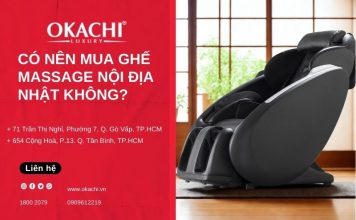 có nên mua ghế massage nhật nội địa không